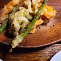 Veggie tempura at Roots Rincon in Rincon