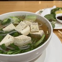 Vegan Pho with Soft Tofu!  at Benley Vietnamese Kitchen in Long Beach