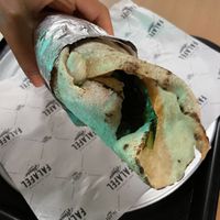 Falafel pita wrap (specify vegan) at Choko - Maybe closed in San Jose