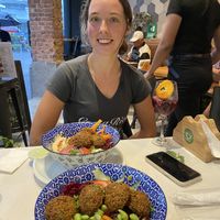 Falafel bowls.   at Choko - Maybe closed in San Jose