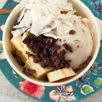 Copa de helado: Chocomani y cinnamom at Napoli Artisan Gelato  in Lima