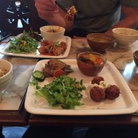 Nagi lunch plate  at Nagi Shokudo in Kamakura