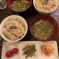 Set sides   at Nagi Shokudo in Kamakura