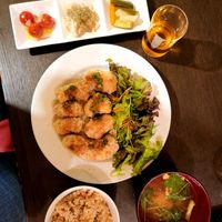 Vegan karaage set at Nagi Shokudo in Kamakura