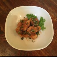 deep friesd soy bean. at Nagi Shokudo in Kamakura