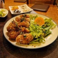 Soy meat fry with Korean soy sauce at Nagi Shokudo in Kamakura