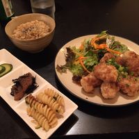 A set meal at Nagi Shokudo in Kamakura