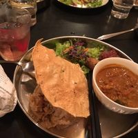 Curry plate at Nagi Shokudo in Kamakura