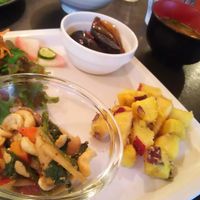 Mixed lunch at Nagi Shokudo in Kamakura