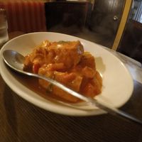 Tofu with coconut sauce at Nagi Shokudo in Kamakura