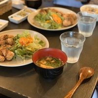 Lunch set at Nagi Shokudo in Kamakura