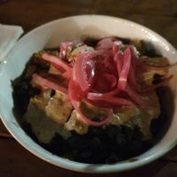 Miso chile at The Bye and Bye in Portland