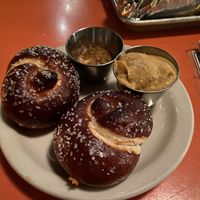 Pretzels  at The Bye and Bye in Portland