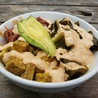 southwest bowl with avocado  at The Bye and Bye in Portland