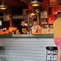 Friendly bar staff. at The Bye and Bye in Portland