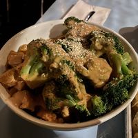 Peanut Broccoli Bowl ($12) at The Bye and Bye in Portland