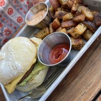 Breakfast sandwich   at The Bye and Bye in Portland