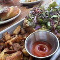 Avocado toast  at The Bye and Bye in Portland