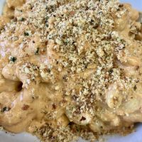 Chipotle Mac and Cheese Bowl - Nutty, spicy, and delicious  at The Bye and Bye in Portland