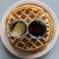Waffle at The Bye and Bye in Portland