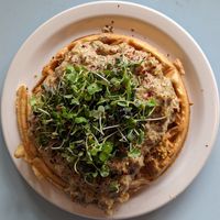 Alberta Waffle at The Bye and Bye in Portland
