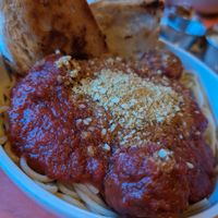 Spaghetti at The Bye and Bye in Portland