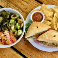 Perfect portion sizes... at The Bye and Bye in Portland