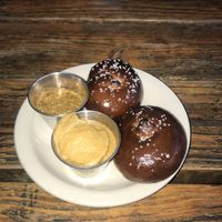 Pretzel knots  at The Bye and Bye in Portland