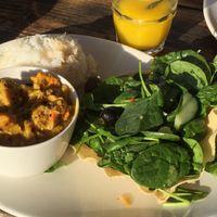 Curry at Strandpaviljoen De Kwartel in The Hague