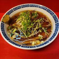 Vegan ramen at TàiLáng ZhōngHuá Lāmiàn in Tainan