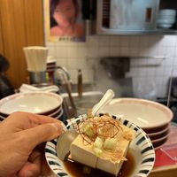 Cold tofu  at TàiLáng ZhōngHuá Lāmiàn in Tainan