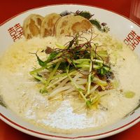 Soymilk broth ramen at TàiLáng ZhōngHuá Lāmiàn in Tainan