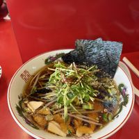 Soy base trufflee  at TàiLáng ZhōngHuá Lāmiàn in Tainan