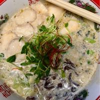 Soy milk soup base ramen at TàiLáng ZhōngHuá Lāmiàn in Tainan