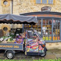 Outside. at Broadway Deli  in Broadway