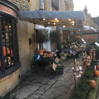 Front stalls at Broadway Deli  in Broadway