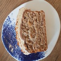 Biscoff and banana cake at Bits Bake Shop in Edinburgh