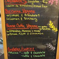 Desserts at Almazen Cafe in Sevilla