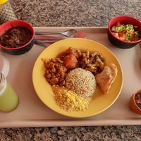 Feijoada at Govinda in Campina Grande