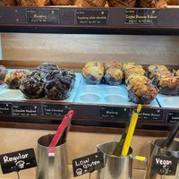 Muffin selection  at Beanhive Coffee in Dublin