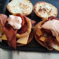 Fakon burguer  at HolyVegan! in Aguascalientes