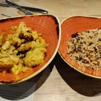 Cauli flower with raisins, rice. at Venuss - Herrengasse in Vienna