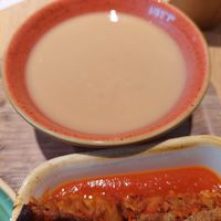 White bean soup at Venuss - Herrengasse in Vienna