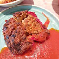 Stuffed bell pepper at Venuss - Herrengasse in Vienna