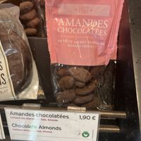 Chocolate almonds   at Pret A Manger - Sorbonne in Paris