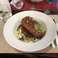 Chimichanga  at Blue Margarita in Bucharest