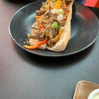 Philly Cheezsteak at Guac 'n' Roll in Liverpool