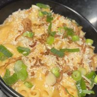 Mac n cheese  at Guac 'n' Roll in Liverpool