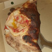 Cazlone Siciliano vegan (would not recommend). at Vitalia's in Cairns