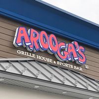 Logo at Arooga's in East Brunswick